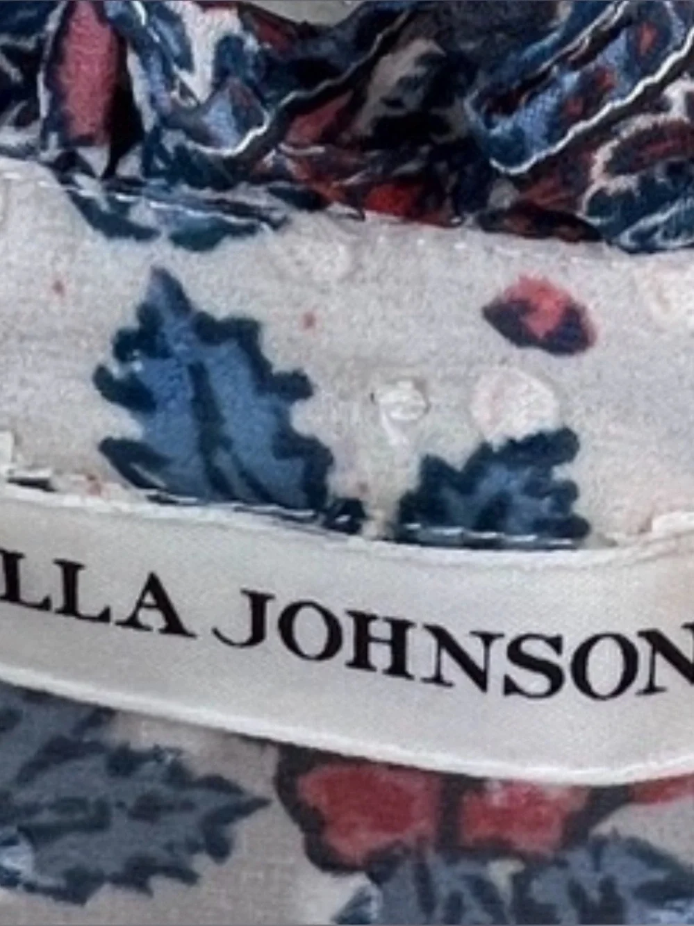 Ulla Johnson Floral Ruffle Blouse Size 2 Boho Romantic Top - Picture 9 of 9